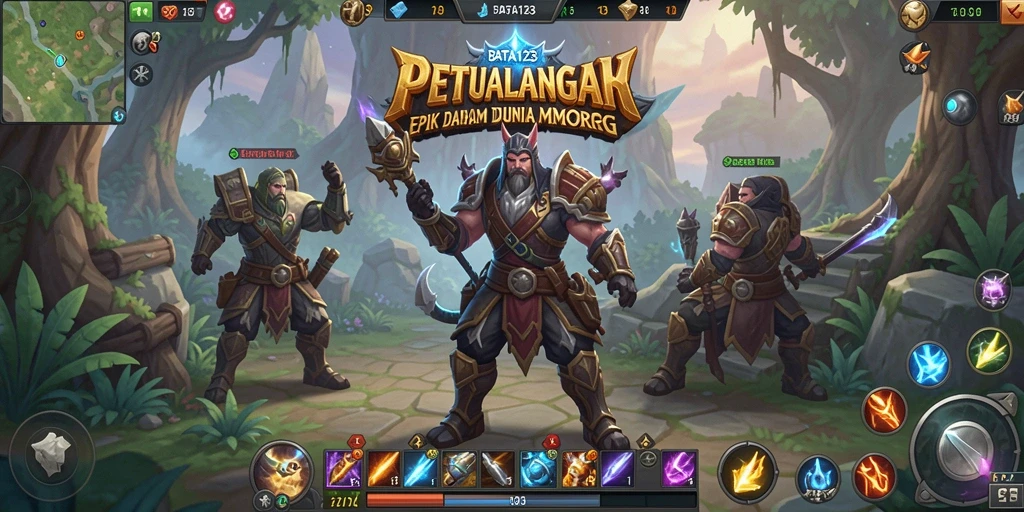 Gameplay seru dan kolaboratif di dunia BATA123 MMORPG.