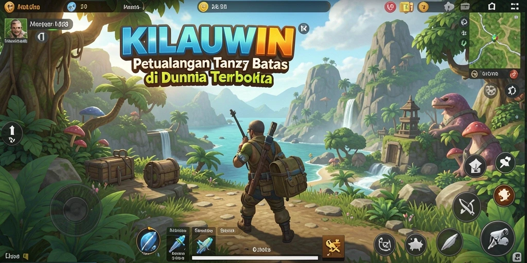 Tampilan aksi seru di dunia terbuka KILAUWIN.