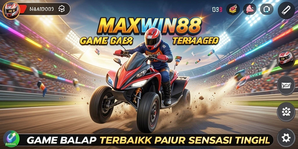 Gameplay mendebarkan dari balapan MAXWIN88 yang penuh aksi.