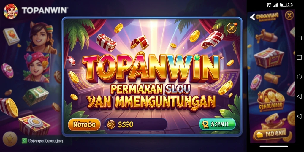 Screenshot dari gameplay Slot TOPANWIN yang seru dan menarik.